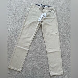 Tan Straight -Fit Chinos for Versatile Style